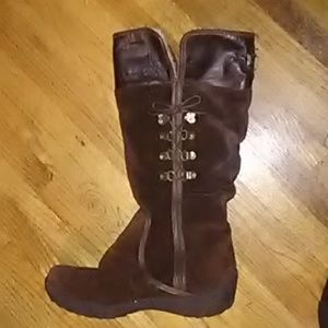 Vienna weather lace-up boots